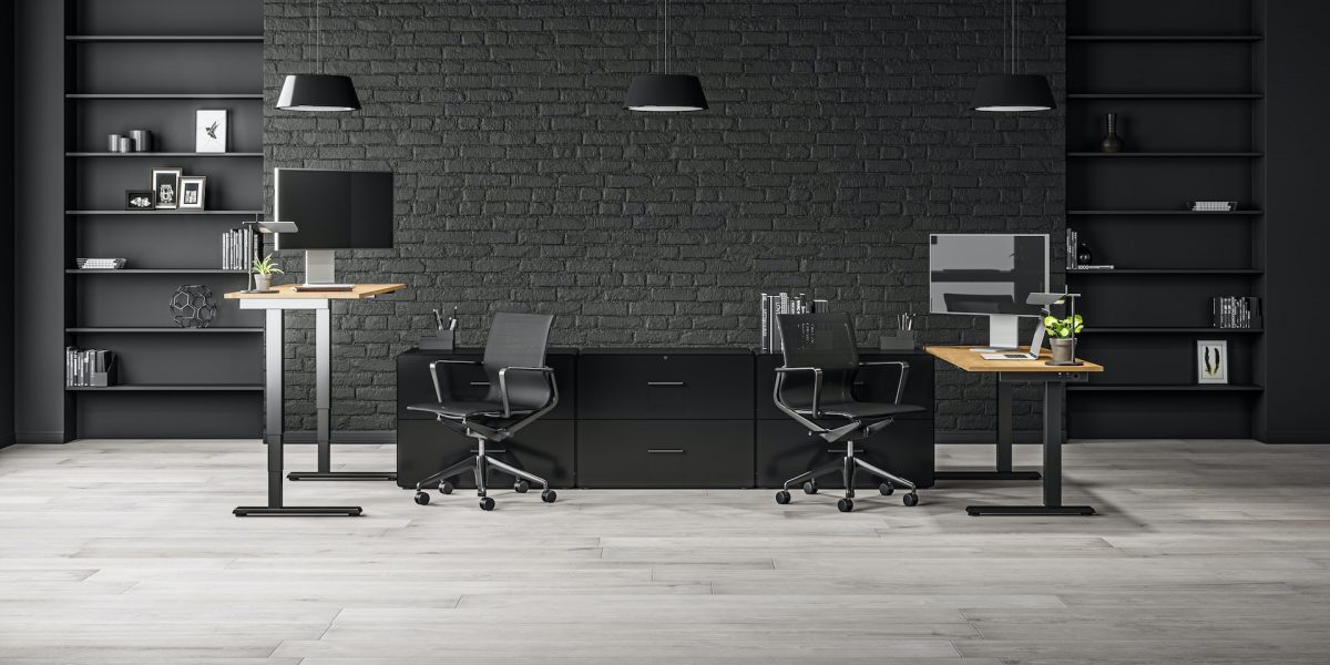 Stigning i højdejusterbare borde i moderne kontorer